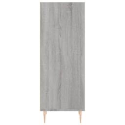 Berkfield Home Sideboard Grey Sonoma 34.5x32.5x90 cm Engineered Wood - thumbnail 5