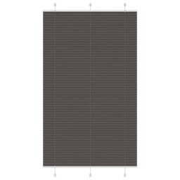 Berkfield Home Pleated Blind Black 120x200 cm Fabric Width 119.4 cm Polyester - thumbnail 2