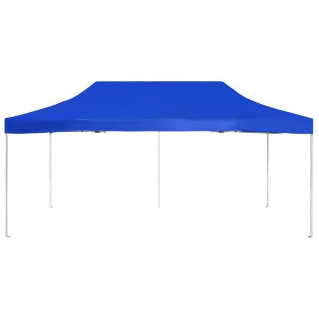 Berkfield Home Professional Folding Party Tent Aluminium 6x3 m Blue - image 1