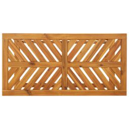 Berkfield Home 4 Piece Garden Lounge Set Solid Wood Acacia in Brown - thumbnail 9