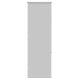 Berkfield Home Roller Blind Blackout Off-White 60x175 cm Fabric Width 55.7 cm Po… in Grey - thumbnail 2