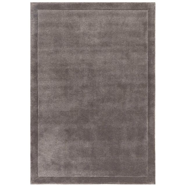The Rug Shop UK Charcoal Handmade Modern Easy to clean Plain Border Area Rug - Size: 160 cm x 230 cm - image 1