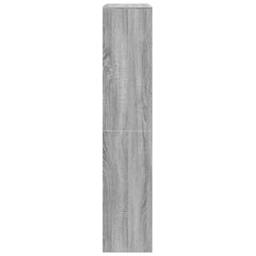 Berkfield Home TV Cabinet with Shelf Wall-mounted Other with Storage with Door 4… in Grey - thumbnail 6