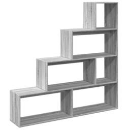 Berkfield Home TV Cabinet with Shelf Wall-mounted Other with Storage with Door 4… in Grey - thumbnail 7