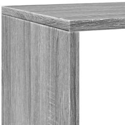 Berkfield Home TV Cabinet with Shelf Wall-mounted Other with Storage with Door 4… in Grey - thumbnail 9