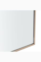 H&O Direct 37cm W x 147cm H Rectangular Dressing Floor Mirror Wall Mounted Full Length Mirror with Bracket, Gold - Size: 37 cm W x 147 cm H - thumbnail 6