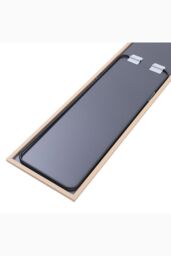 H&O Direct 37cm W x 147cm H Rectangular Dressing Floor Mirror Wall Mounted Full Length Mirror with Bracket, Gold - Size: 37 cm W x 147 cm H - thumbnail 5