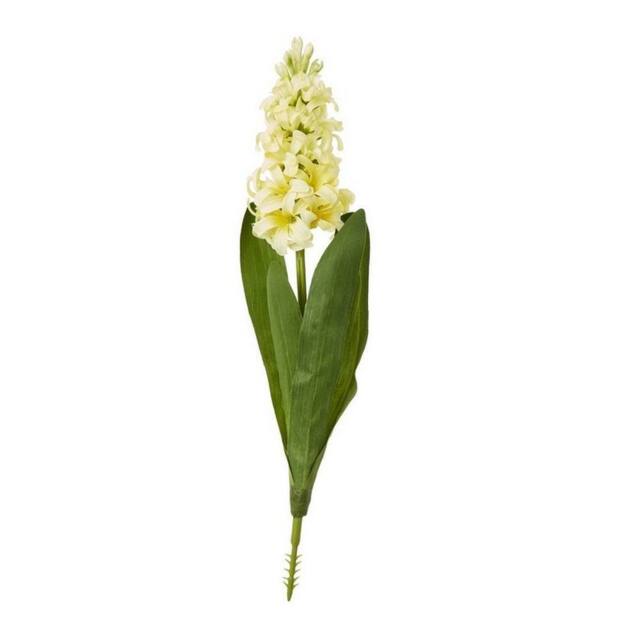 Lemon Pavilion Furniture and Decor Hyacinth (Single Stem Flower) - Plastic - Height 44 cm - Yellow - image 1