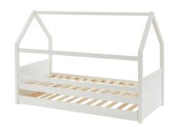 Vente-unique Cabin Trundle Bed 2 X 90 X 190 Cm - Pine - White - HURRA - Size: Single - thumbnail 6