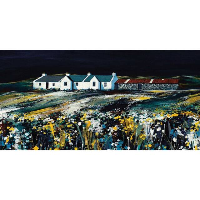 Avril Thomson Smith Fields Of Gold Framed Canvas Print - image 1