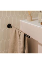 Cosmic Towel Rail Chrome Architect Sp (40cm) in Grey - thumbnail 5
