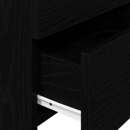 Berkfield Home Durable Bedside Cabinets 2 pcs with 2 Drawers Black 40x36.5x62 cm - thumbnail 9
