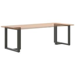 Berkfield Home Dining Table Legs T-Shaped¬†2 pcs Anthracite 70x35x(72-73) cm Steel in Dark Grey - thumbnail 8