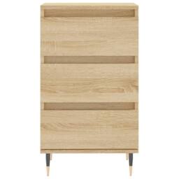 Berkfield Home Sideboard Sonoma Oak 40x35x70 cm Engineered Wood in Light Brown - Size: 40 x 35 x 70 cm - thumbnail 5