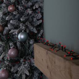 Samuel Alexander 9m 360 LED Christmas BerryBrights String Lights in Red - thumbnail 2