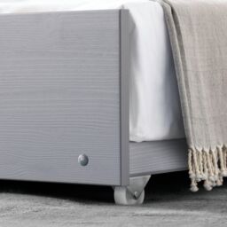 Bedmaster Tyler Guest Bed & Trundle in Grey - Size: Single - thumbnail 5