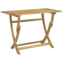 Berkfield Home Beautiful 5 Piece Garden Dining Set Solid Wood Acacia in Brown - thumbnail 6