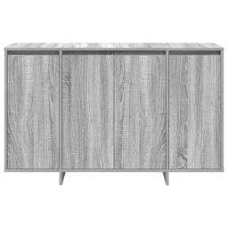 Berkfield Home Sideboard Grey sonoma Engineered wood 120 x 41 x 75 cm in Light Grey - thumbnail 6