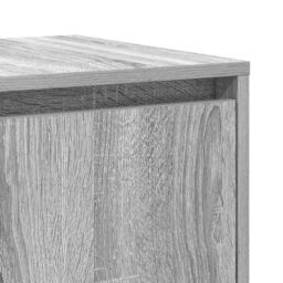 Berkfield Home Sideboard Grey sonoma Engineered wood 120 x 41 x 75 cm in Light Grey - thumbnail 9