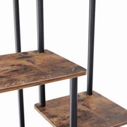 Living and Home 5-Tier Plant Stand Plant Display in Natural - thumbnail 9