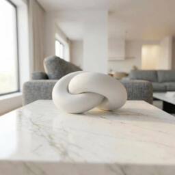 Garden Greatness Obsidian White Wood Knot Ornament - Size: 1 Pack - thumbnail 2