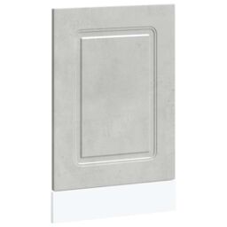 Berkfield Home Dishwasher Panel¬†Kalmar¬†Concrete Grey¬†45x1.5x67 cm Engineered Wood in Grey - Size: 45x1.5x67 cm - thumbnail 2