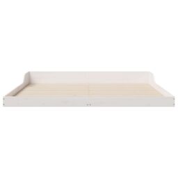Berkfield Home White 200 x 200 cm Pine wood - thumbnail 6