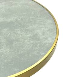 NESTLUNE Bistro Table, Paris Cafe Table, Side Table, Coffee Shop Tables in Green - Size: 100 cm x 15 cm - thumbnail 4
