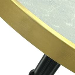 NESTLUNE Bistro Table, Paris Cafe Table, Side Table, Coffee Shop Tables in Green - Size: 100 cm x 15 cm - thumbnail 5
