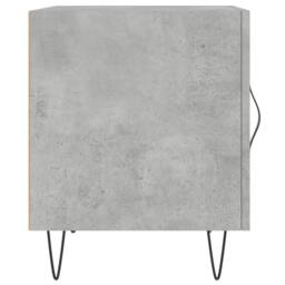 Berkfield Home Modern Bedside Cabinets 2 pcs Concrete Grey 40x40x50 cm Engineere - Size: 40 x 40 x 50 cm - thumbnail 7