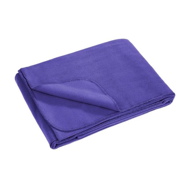 Result Recycled Polartherm Fleece Blanket in Purple - image 1