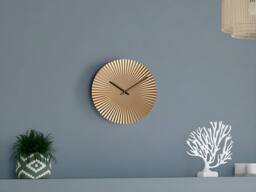 Vente-unique Art Deco Wall Clock - D50 Cm - Metal - Gold - FELINAR - thumbnail 9