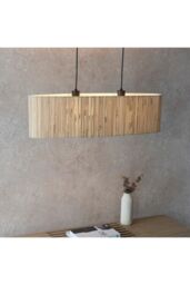 Netlighting Longshore Bar Pendant Ceiling Lamp Natural Seagrass Matt Black - thumbnail 6