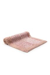 CHRISTY 'Portobello Stripe' Coastal Inspired Bath Rugs in Pink - thumbnail 2