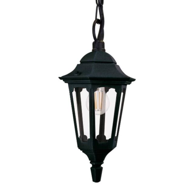 Netlighting Parish Outdoor Pendant Ceiling Light Black IP44 - image 1