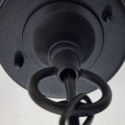 Netlighting Parish Outdoor Pendant Ceiling Light Black IP44 - thumbnail 5