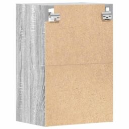 Berkfield Home Hanging Cabinet Grey Sonoma 40x29.5x60 cm Engineered Wood - thumbnail 6