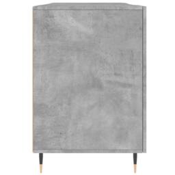 Berkfield Home Elegant Desk Concrete Grey 140x50x75 cm Engineered Wood - Size: 140 x 50 x 75 cm - thumbnail 7