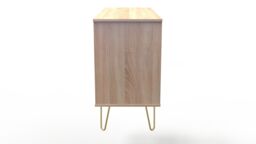 Ready Assembled 2 U Metro 6 Drawer Chest (Ready Assembled) in Light Oak - Size: Large - thumbnail 2