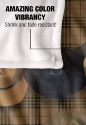 Yellowstone Hats Off-Silky Touch Super Soft Throw Blanket 152 X 127 cm in White - thumbnail 4