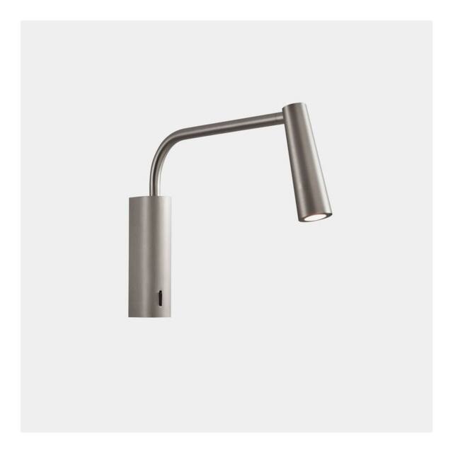 Netlighting Gamma Extend LED Reading Light Adjustable Arm Nickel IP20 2.1W 2700K in Grey - image 1