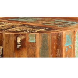 IH Design Ted Reclaimed Boat Nests of 3 Stools in Brown - thumbnail 6