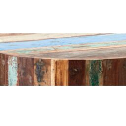 IH Design Ted Reclaimed Boat Nests of 3 Stools in Brown - thumbnail 5