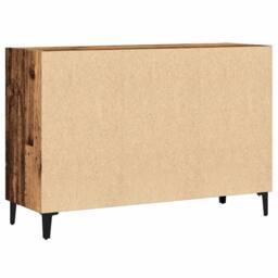 Berkfield Home Sideboard Old Wood 103.5x35x70 cm Engineered Wood in Brown - thumbnail 7