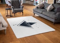 Benjamin Tate Design Sailboat At Sea Designer Rug in Natural - Size: Large - thumbnail 2