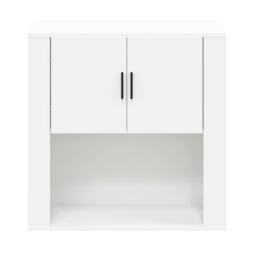 Berkfield Home Wall Cabinet White 80x33x80 cm Engineered Wood - Size: 80 x 33 x 80 cm - thumbnail 1