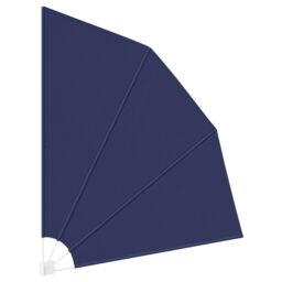 Berkfield Home Balcony Privacy Screen Folding Manual Navy blue 210 x 210 cm Fabric - thumbnail 5