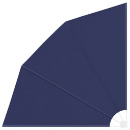 Berkfield Home Balcony Privacy Screen Folding Manual Navy blue 210 x 210 cm Fabric - thumbnail 2