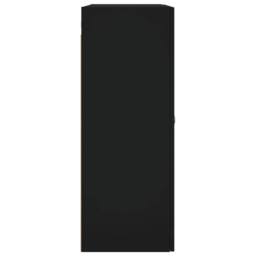 Berkfield Home Wall Mounted Cabinet Black 69.5x34x90 cm - thumbnail 8