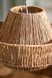 Dibor Layered Pendant Natural Home Décor Ceilling Light Shade H20 x D33cm - thumbnail 5